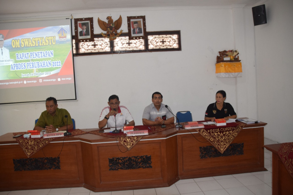 APBDes Perubahan Tahun Anggaran 2022 telah disepakati